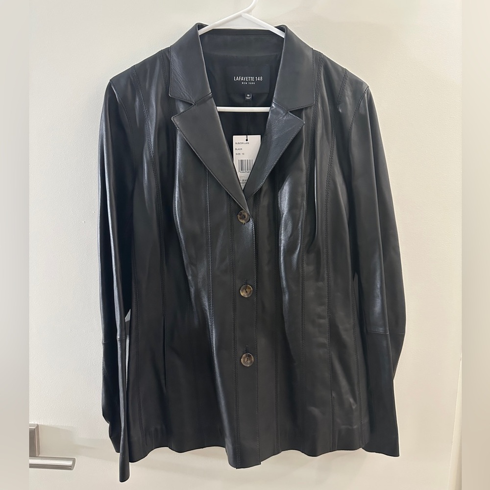 Lafayette 148 Lambskin jacket